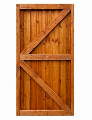  - 180Cm X 120Cm Heavy Duty Featheredge Garden Gate
