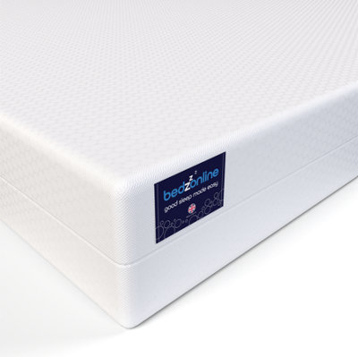 Bedz Online Bedzonline Eco Comfort 5-Zone Memory Foam MattressCoolmax CoverAdaptive Support3Ft Single (90X190Cm) from B&Q