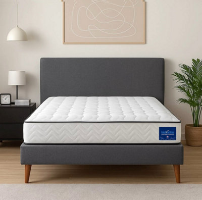Bedz Online Bedzonline 20Cm Premium Hybrid Pocket Sprung MattressBreathable Foam Support4Ft Small Double (120X190Cm) from B&Q