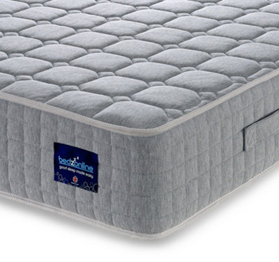 Bedz Online Bedzonline Hybrid Mattress Memory Foam & Individually Pocketed SpringsBreathable Foam4Ft6 Double (135X190Cm) from B&Q