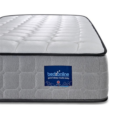 Bedz Online Bedzonline Pocket Sprung Mattress With Breathable Foam And Individually Pocket Spring, Uk Made, King 5Ft