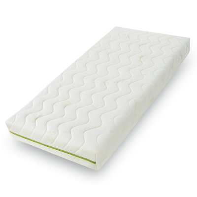 VICULII Enhanced Hypoallergenic Fibre Core Bamboo Cot Mattress 120 X 60 Cm