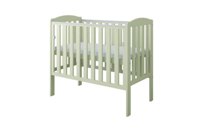 VICULII Waffi Space Saver Cot Pistachio With Mattress from B&Q