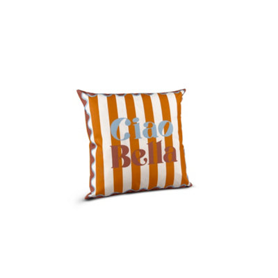 B&Q -  Ciao Bella Print Effect Indoor & Outdoor Cushion (L)43Cm (W)43Cm