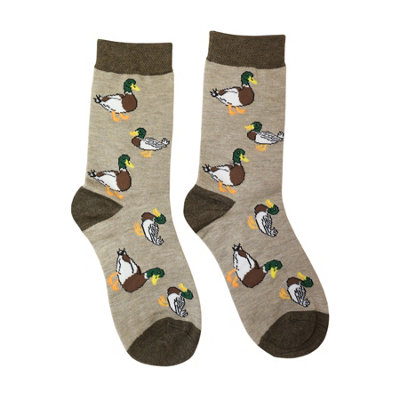 Jess & Lou Womens Novelty Duck Socks 4-7 from B&Q