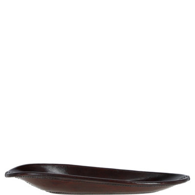 Ashwood Leather Premium Handcrafted Chestnut Key Tray from B&Q