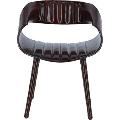 Ashwood Leather Ashwood Luxury Leather Nougat Chair from B&Q
