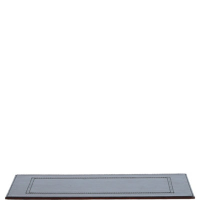 Ashwood Leather Luxury Full-Grain Desk Mat Chestnut from B&Q