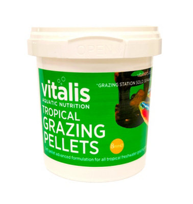 Vitalis Tropical Grazing Pellets 80G from B&Q