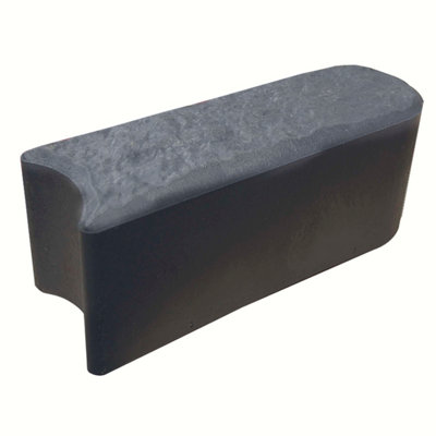 B&Q -  Lawn Edging Stone Garden Border Stomp Edge Rubber Border Landscaping 30Cm