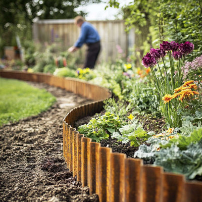 16 cm H x 500 cm W Lawn Edging Fencing - Image 5