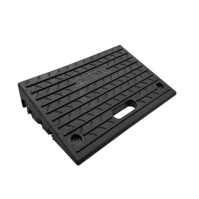 B&Q -  Rubber Kerb Ramp 1000Kg Capacity For CarsMotorbikesShedsDrivewayGarageFixings Included