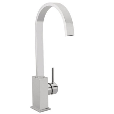 Aquadart Tre Mercati Kitchen Tap Signet Chrome Mono Single Lever Sink Mixer Tm90070 from B&Q