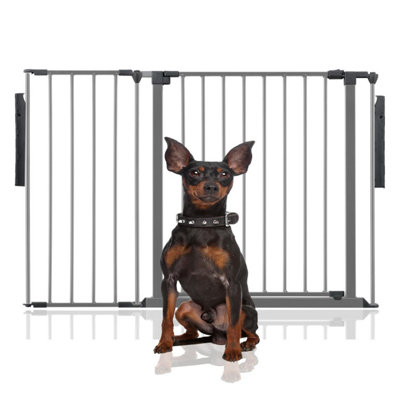 Bettacare Premium Multi Panel Flexible Pet BarrierUp To 128Cm WideGrey70Cm High from B&Q