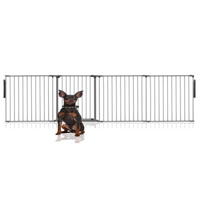 Bettacare Premium Multi Panel Flexible Pet BarrierUp To 298Cm WideGrey70Cm High from B&Q