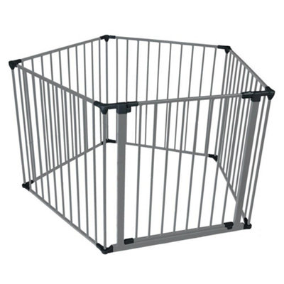 Safetots Premium Multi Panel Play DenPentagon5 X 72CmGrey70Cm High from B&Q