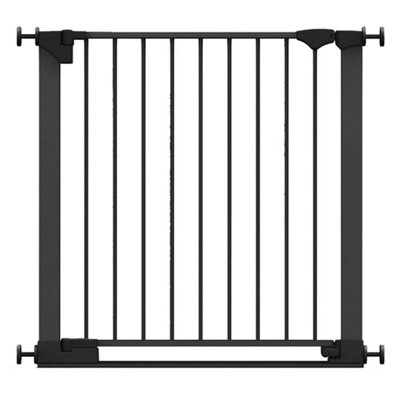 B&Q -  Safestep GateBlack82Cm89CmExtra Low Walkthough67Cm Extra Wide DoorwayOne Piece Extra Wide Baby Gate - Image 6