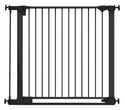 Safetots Safestep GateBlack103Cm110CmExtra Low Walkthough81Cm Extra Wide DoorwayExtra Wide Baby Gate from B&Q