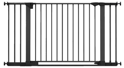 Safetots Safestep GateBlack138Cm145CmExtra Low Walkthough81Cm Extra Wide DoorwayExtra Wide Baby Gate from B&Q