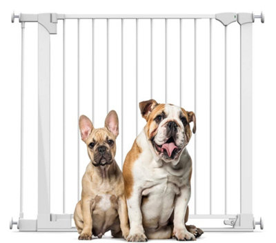 Bettacare Safestep Dog GateWhite103Cm110CmExtra Low Walkthough81Cm Extra Wide DoorwayExtra Wide Pet Gate from B&Q