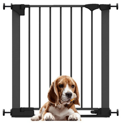 Bettacare Safestep Dog GateBlack68Cm75CmExtra Low WalkthroughPressure Fit Safety GatePet Gate For Stairs And Doors from B&Q