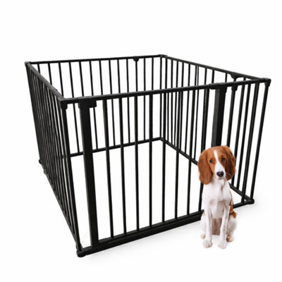 Bettacare Pet Pen92Cm X 92CmBlack70Cm High from B&Q