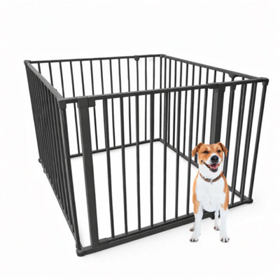 Bettacare Pet Pen92Cm X 92CmGrey70Cm High from B&Q