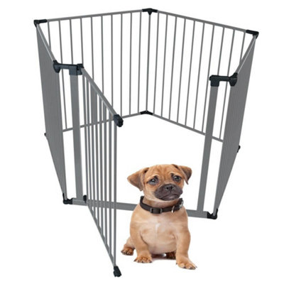 Bettacare Pet Pen With MatPentagon5 X 72CmGrey70Cm High from B&Q
