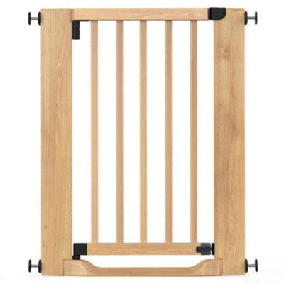 Safetots Wooden Heritage Flat Step GateNatural63Cm71Cm from B&Q