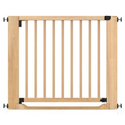 Safetots Wooden Heritage Flat Step GateNatural95Cm103Cm from B&Q