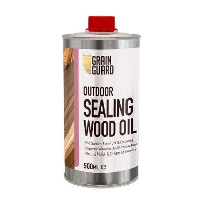Grain Guard LTD Grain Guard Weather Uv Protect Wood Sealing Oil500Ml from B&Q
