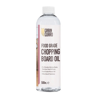 B&Q -  Grain Guard Food Grade Chopping Board Oil500Ml