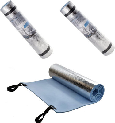 Mantraraj Set Of 2 Insulated Foam Roll Up Eva Foam Mat Sleeping Mattress For CampingPicnicHikingTravelYogaPilatesGym from B&Q