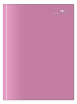 Mantraraj 2026 A4 Week To View Diary Appointment Times Full Year Hardback Planner For HomeOffice Year Planner