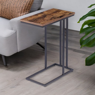 B&Q -  Side Table C Shaped Home Furniture