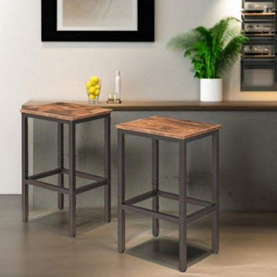 Rafaelo Mobilia Set Of 2 Counter Height Stools
