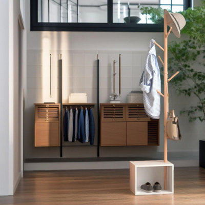 Rafaelo Mobilia 180Cm Tall Coat Stand With 8 Hooks - Image 3