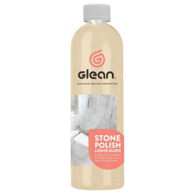 Go Glean Glean Natural Stone Polish Gloss Protetcing Solution500Ml from B&Q