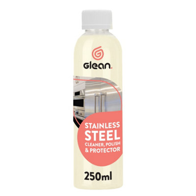 Go Glean Glean Stainless Steel Cleaner Cream Polish250Ml from B&Q