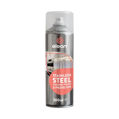 Go Glean Glean Stainless Steel Cleaner Polish Spray500Ml from B&Q