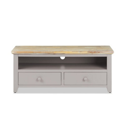 Statement Furniture Florence Truffle Tv Stand With 2 Drawers And Shelf from B&Q