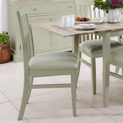 Statement Furniture Florence Highback Upholstered Seat Chair - Sage Green