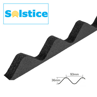 Flexible Foam Eaves Filler Black 1000mmPack Of 4 from B&Q