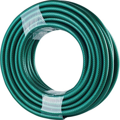50M Reinforced Garden Hose Pipe from B&Q