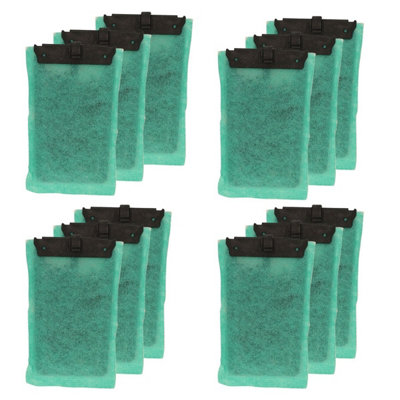 Finest-Filters 12 X Compatible Tetra Easycrystal C250/300 Filter Pack from B&Q