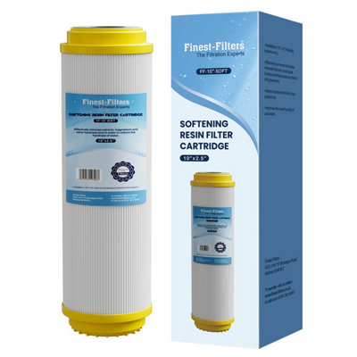 Finest-Filters 10" Anti Limescale Water Softening Filter CartridgeFf-10"-Soft from B&Q