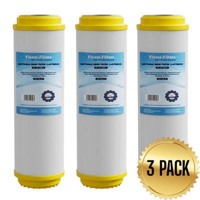 Finest-Filters 3 X 10" Anti Limescale Water Softening Filter CartridgeFf-10"-Soft from B&Q