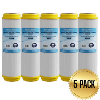 Finest-Filters 5 X 10" Anti Limescale Water Softening Filter CartridgeFf-10"-Soft from B&Q