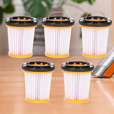 Finest-Filters Multipack Of Replacement Filters Compatible With Shark Xhfwv200 (5-Pack) from B&Q