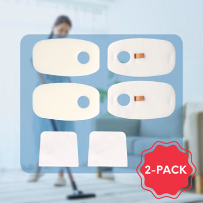 6-Piece Foam And Felt Filter Set (Finest-Filters) Compatible For Shark Xffh380 And More from B&Q